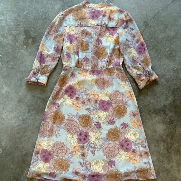 Floral Dress Women Size 4 - Picture 6 of 6